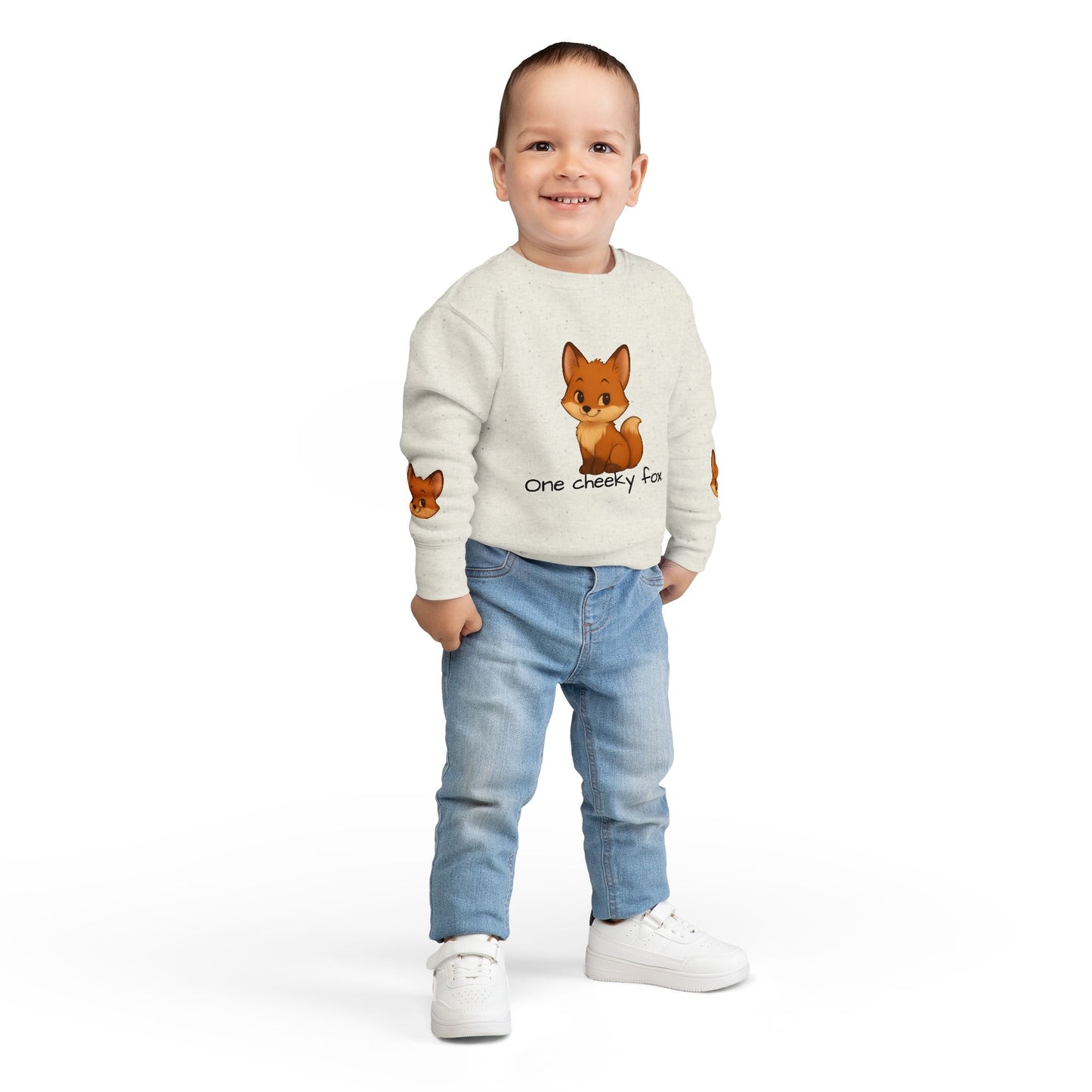 Toddler Fox Sweatshirt – "Cheeky Fox" Cute Kids Pullover