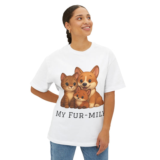 Unisex Oversized Boxy Tee