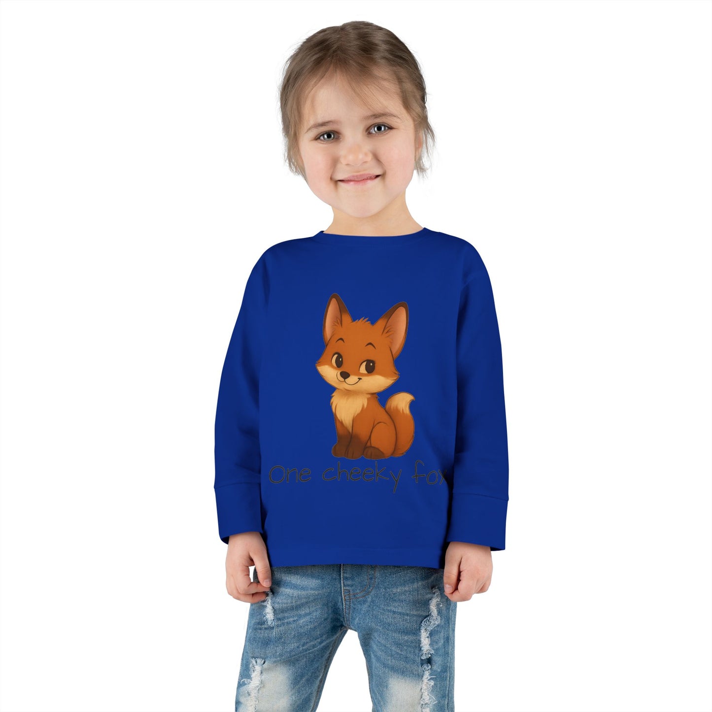 Toddler Long Sleeve Tee – Cheeky Fox Design
