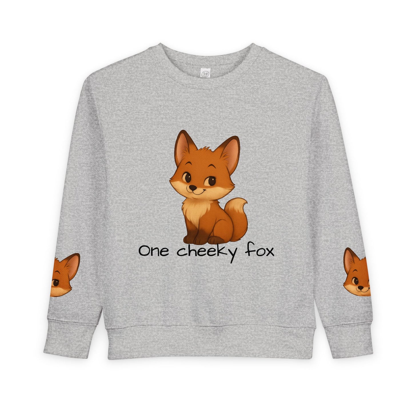 Toddler Fox Sweatshirt – "Cheeky Fox" Cute Kids Pullover