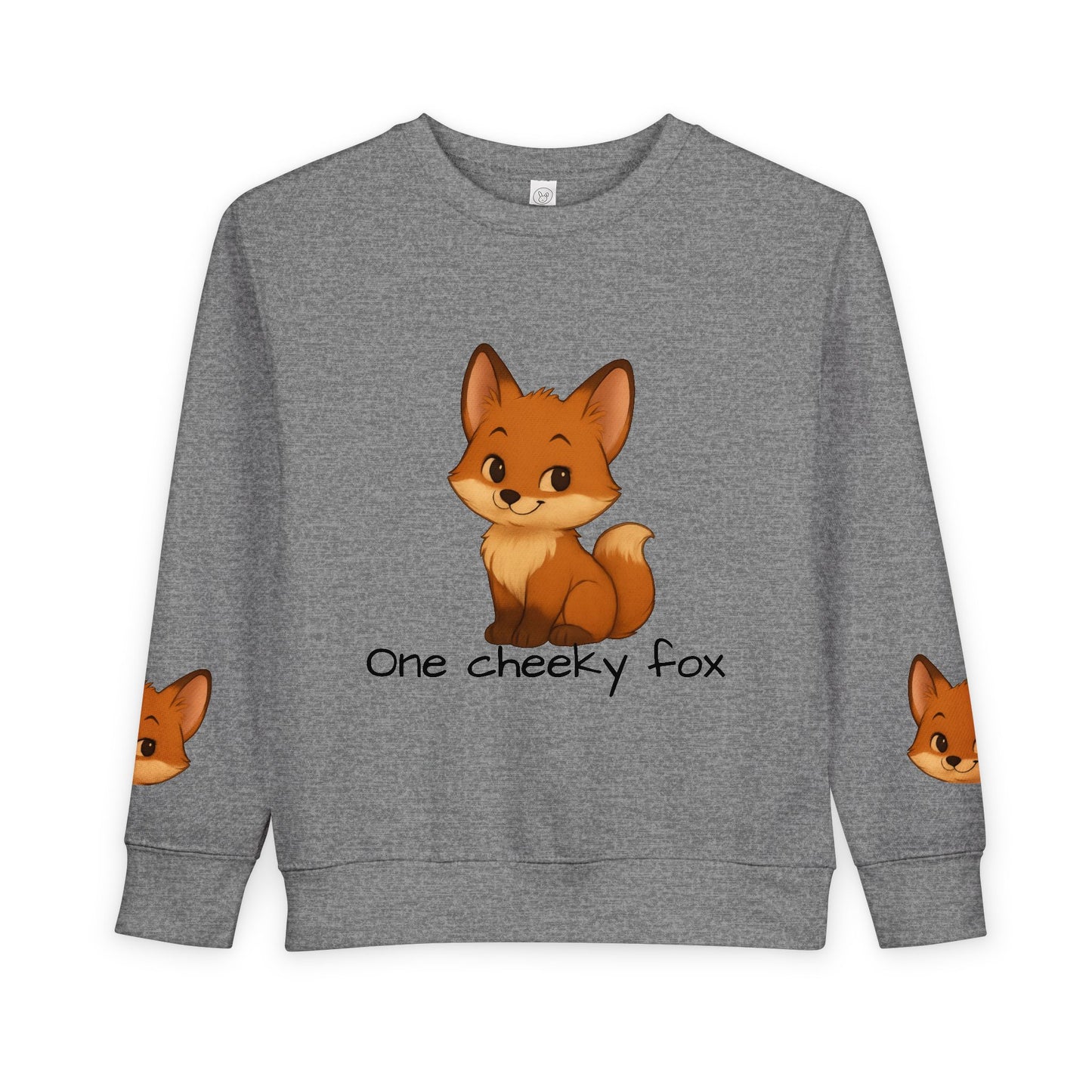 Toddler Fox Sweatshirt – "Cheeky Fox" Cute Kids Pullover