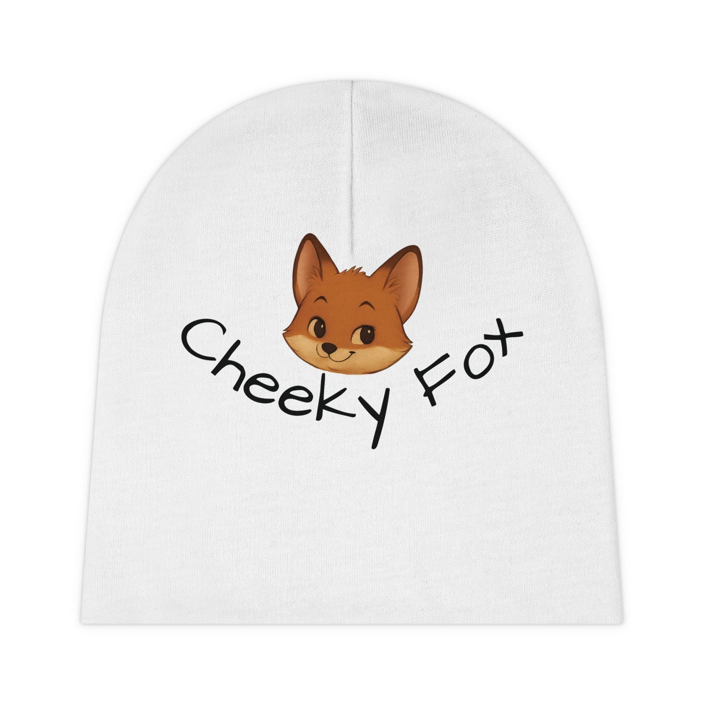 Cheeky Fox Baby Beanie - Soft Infant Hat