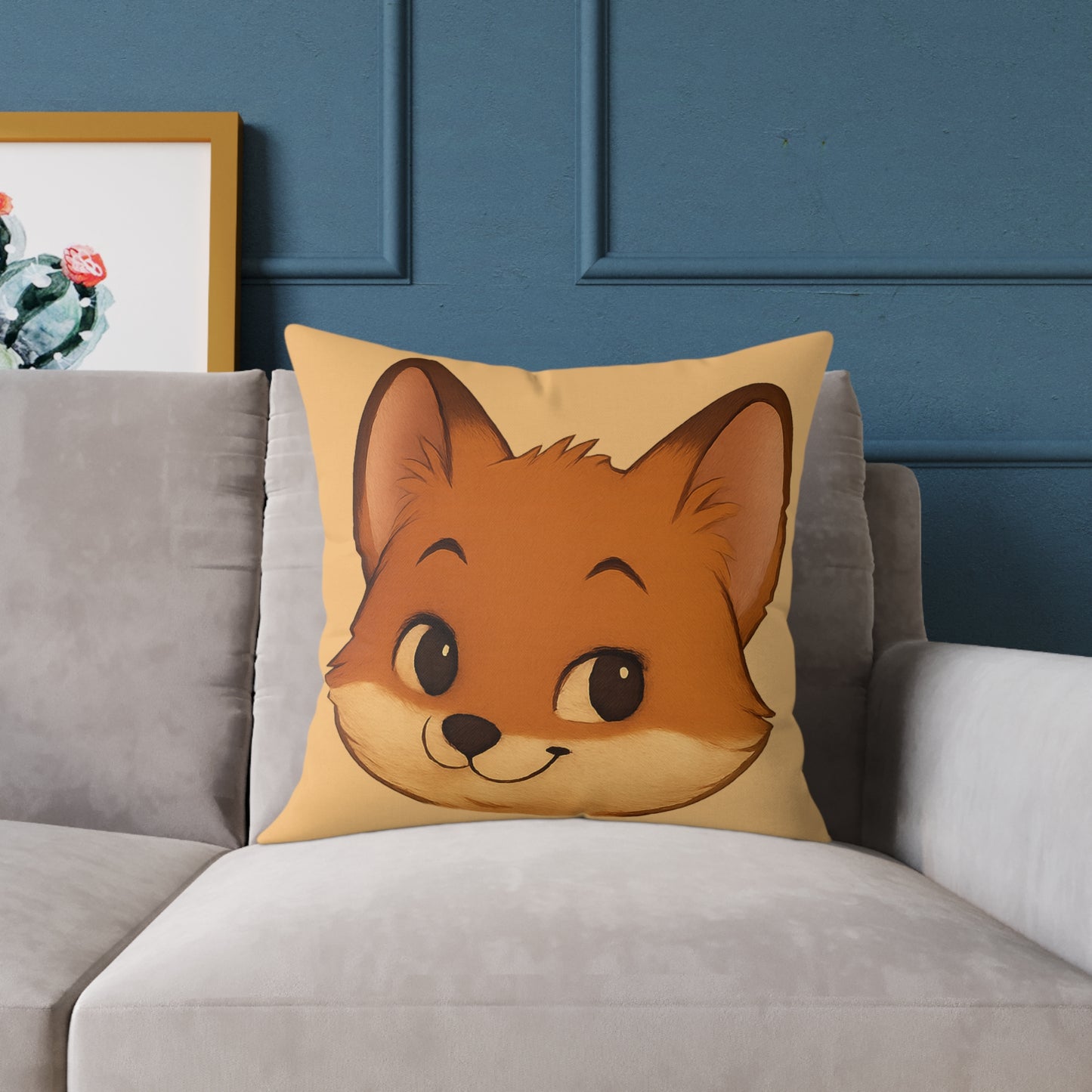 Custom Cozy Fur-mily Blacket Pillow