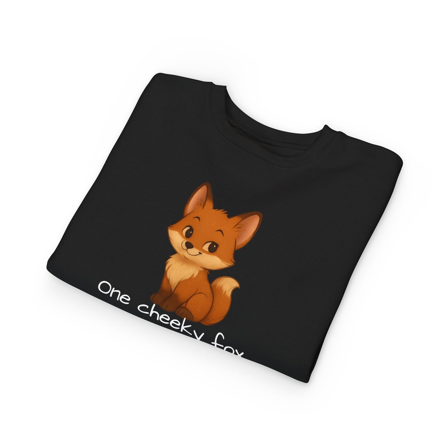 Toddler Fox Sweatshirt – "Cheeky Fox" Cute Kids Pullover