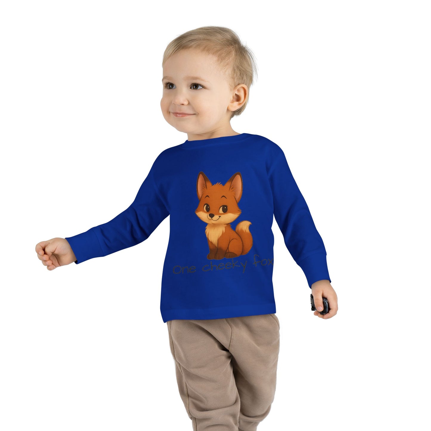 Toddler Long Sleeve Tee – Cheeky Fox Design