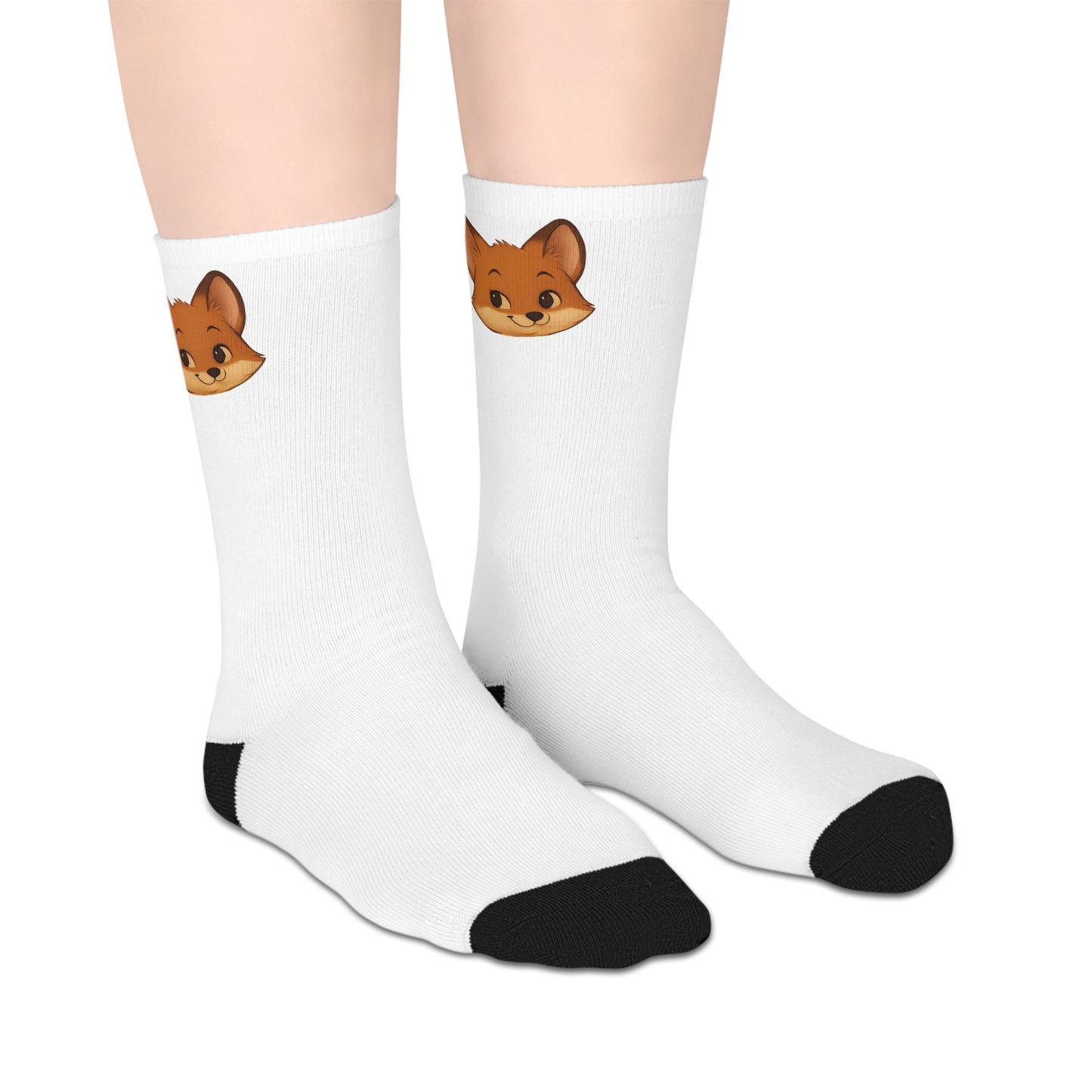 Cheeky Fox Crew Socks – Fun & Cozy Footwear