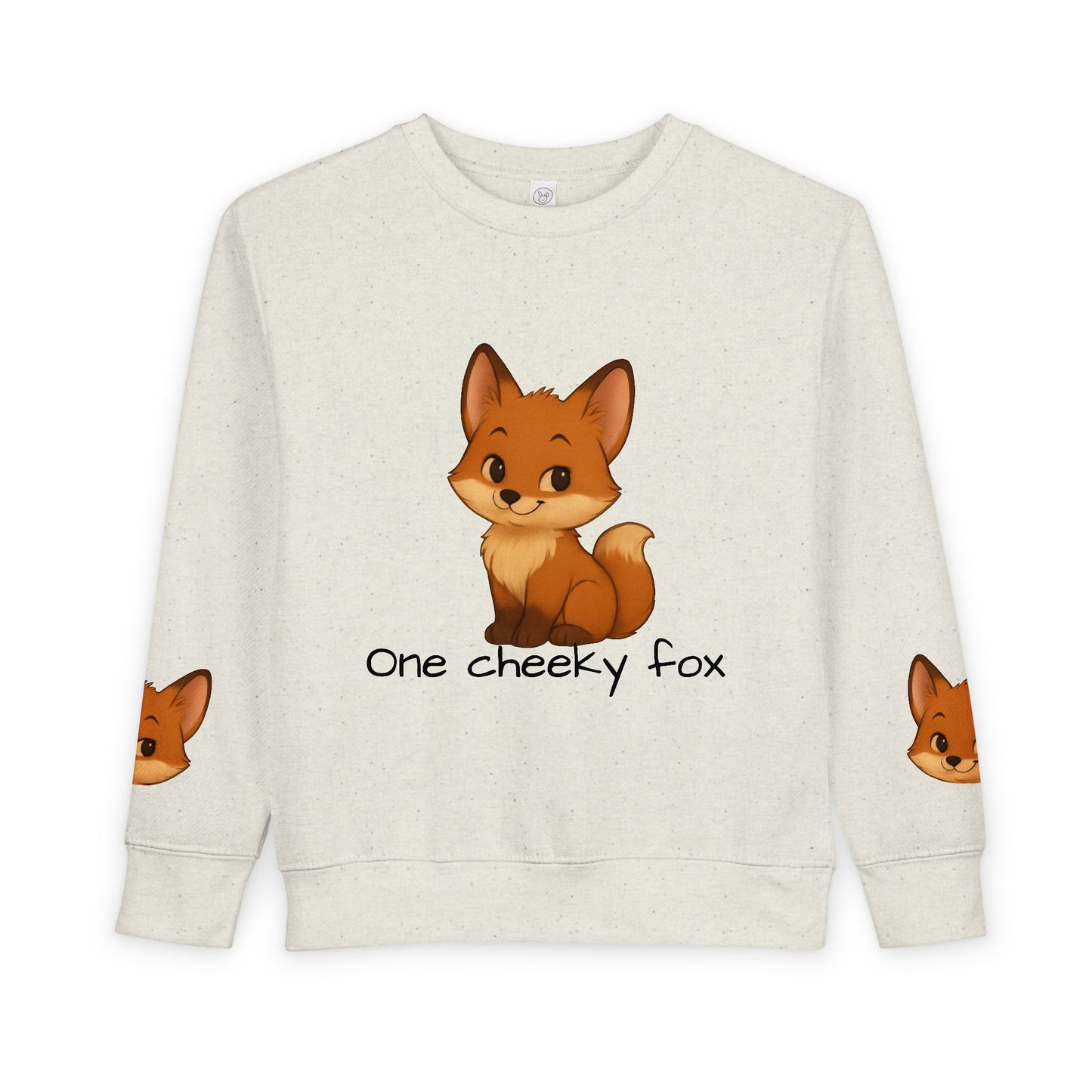 Toddler Fox Sweatshirt – "Cheeky Fox" Cute Kids Pullover