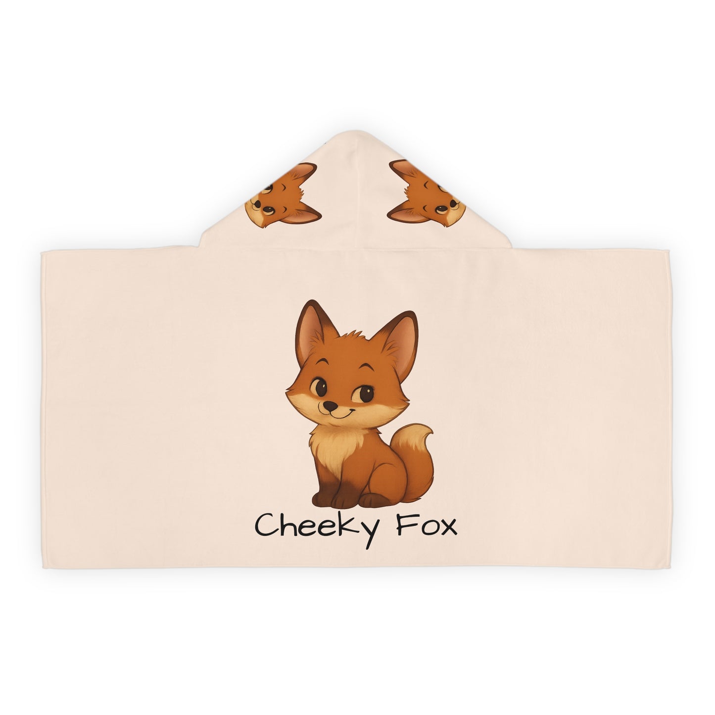 Cheeky Fox Kids Hooded Towel – Bath & Beach Wrap