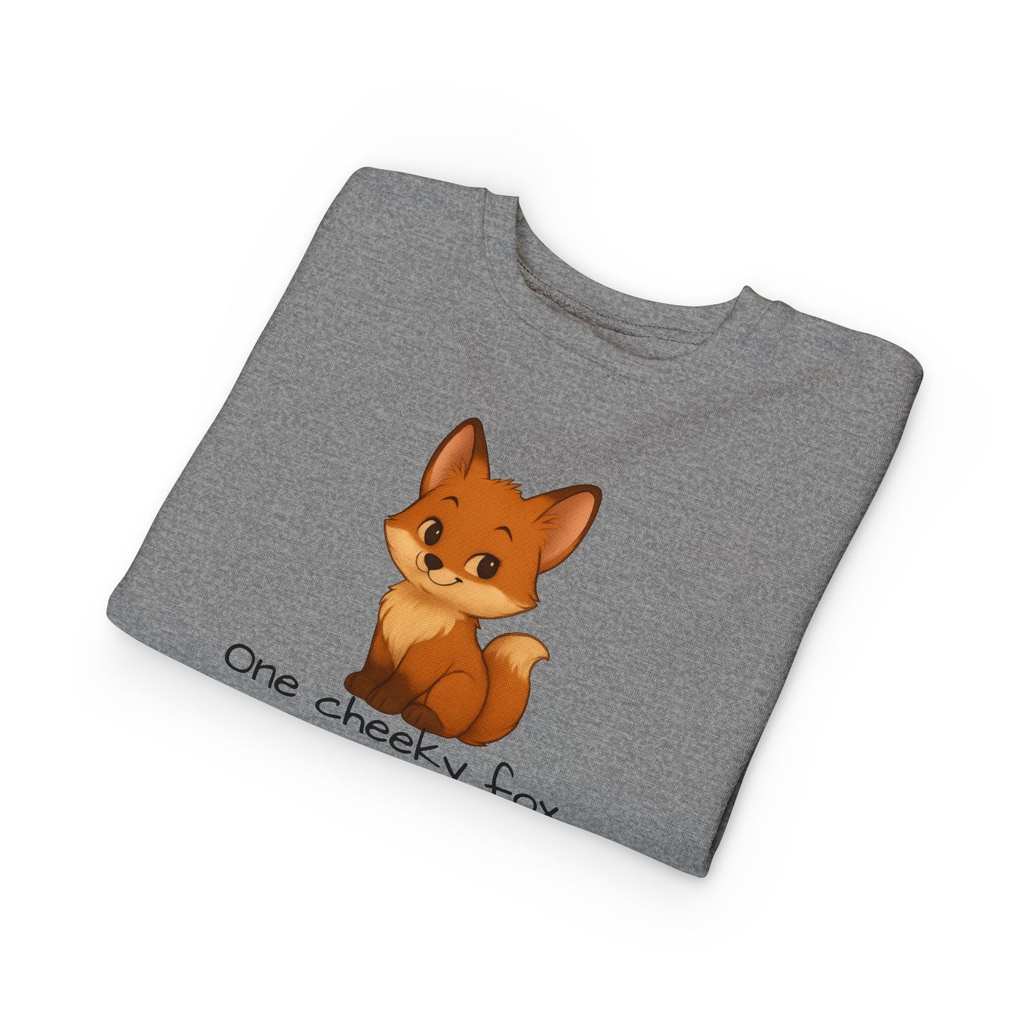 Toddler Fox Sweatshirt – "Cheeky Fox" Cute Kids Pullover