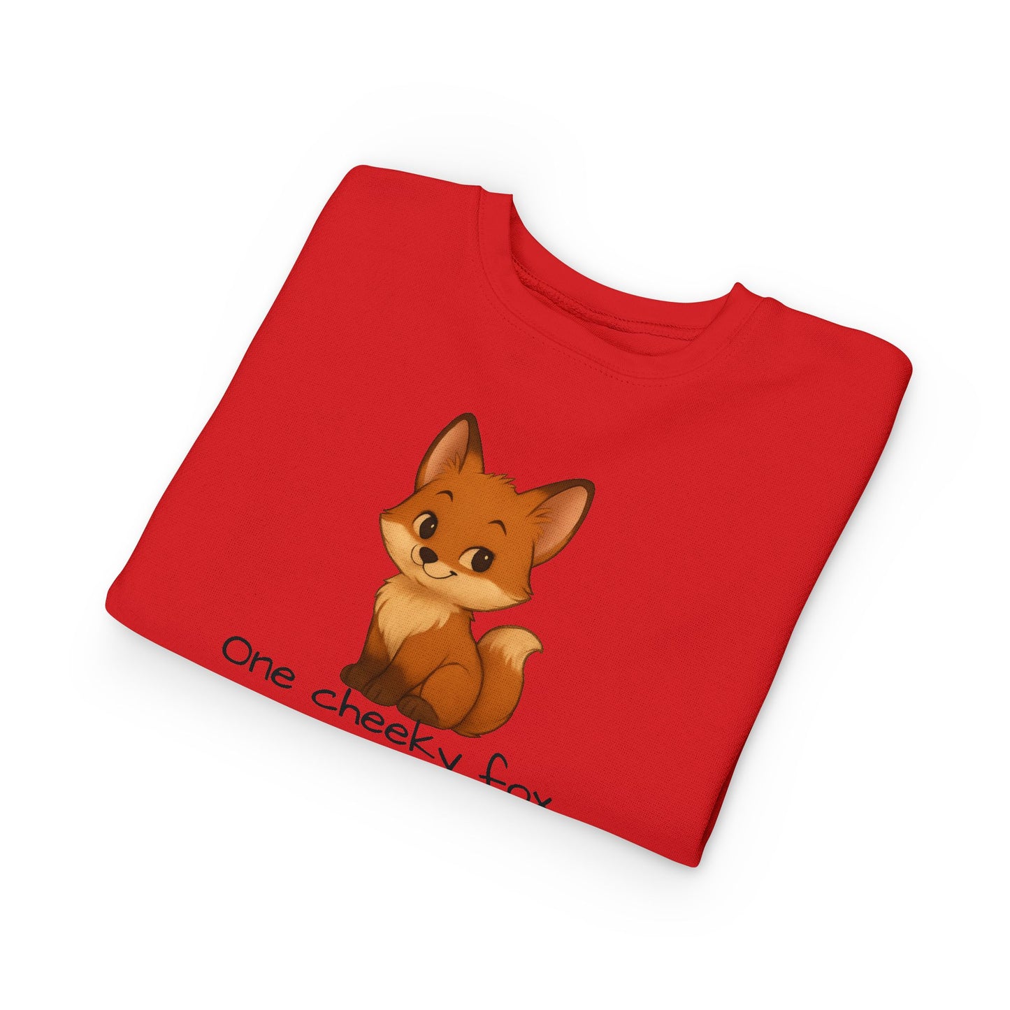 Toddler Fox Sweatshirt – "Cheeky Fox" Cute Kids Pullover