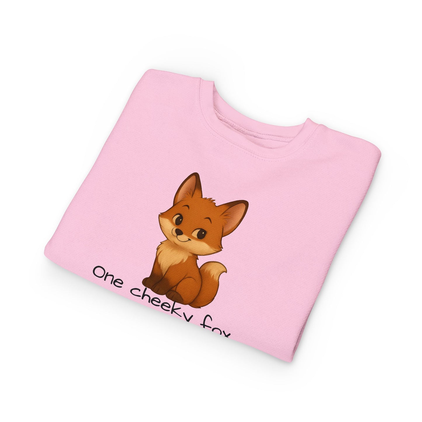 Toddler Fox Sweatshirt – "Cheeky Fox" Cute Kids Pullover