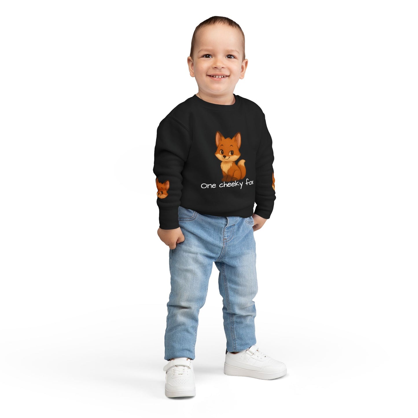 Toddler Fox Sweatshirt – "Cheeky Fox" Cute Kids Pullover
