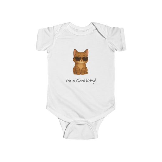 Cool Kitty Infant Fine Jersey Bodysuit