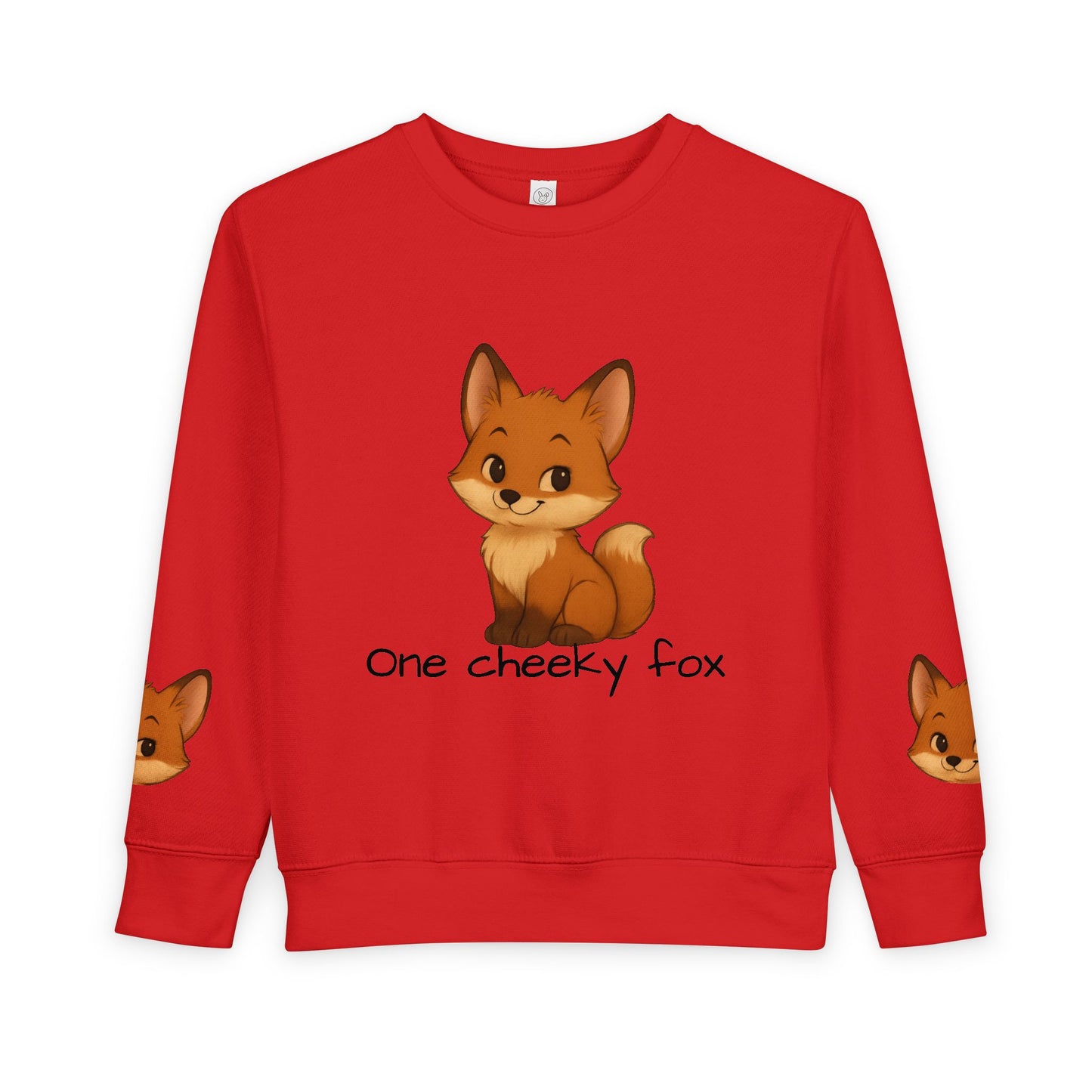 Toddler Fox Sweatshirt – "Cheeky Fox" Cute Kids Pullover