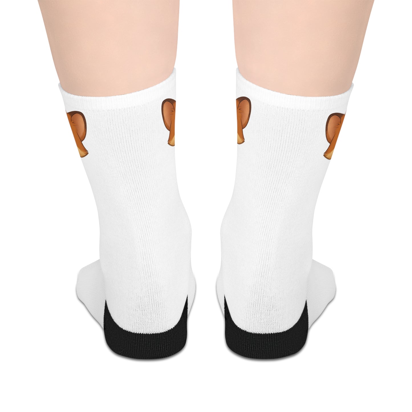 Cheeky Fox Crew Socks – Fun & Cozy Footwear