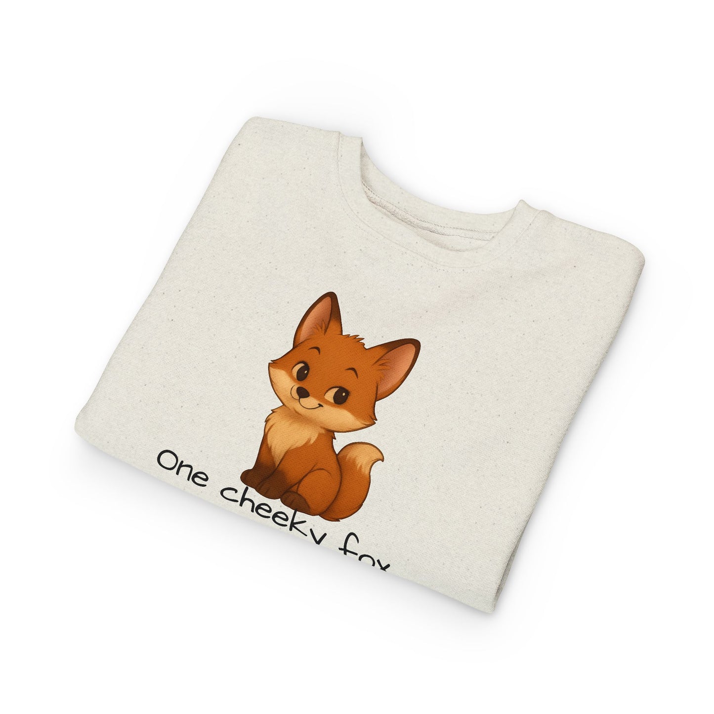 Toddler Fox Sweatshirt – "Cheeky Fox" Cute Kids Pullover