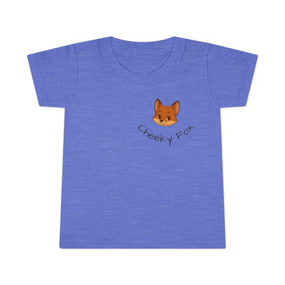 Toddler Fox T-Shirt – "Cheeky Fox" Cute Kids Tee for Everyday Wear
