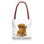 "Sitting Purrtie" Cat Tote – Cute & Eco-Friendly Bag