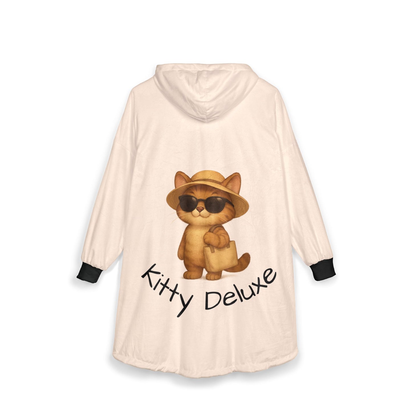 Cozy Cat Hooded Blanket – Unisex Loungewear & Gift