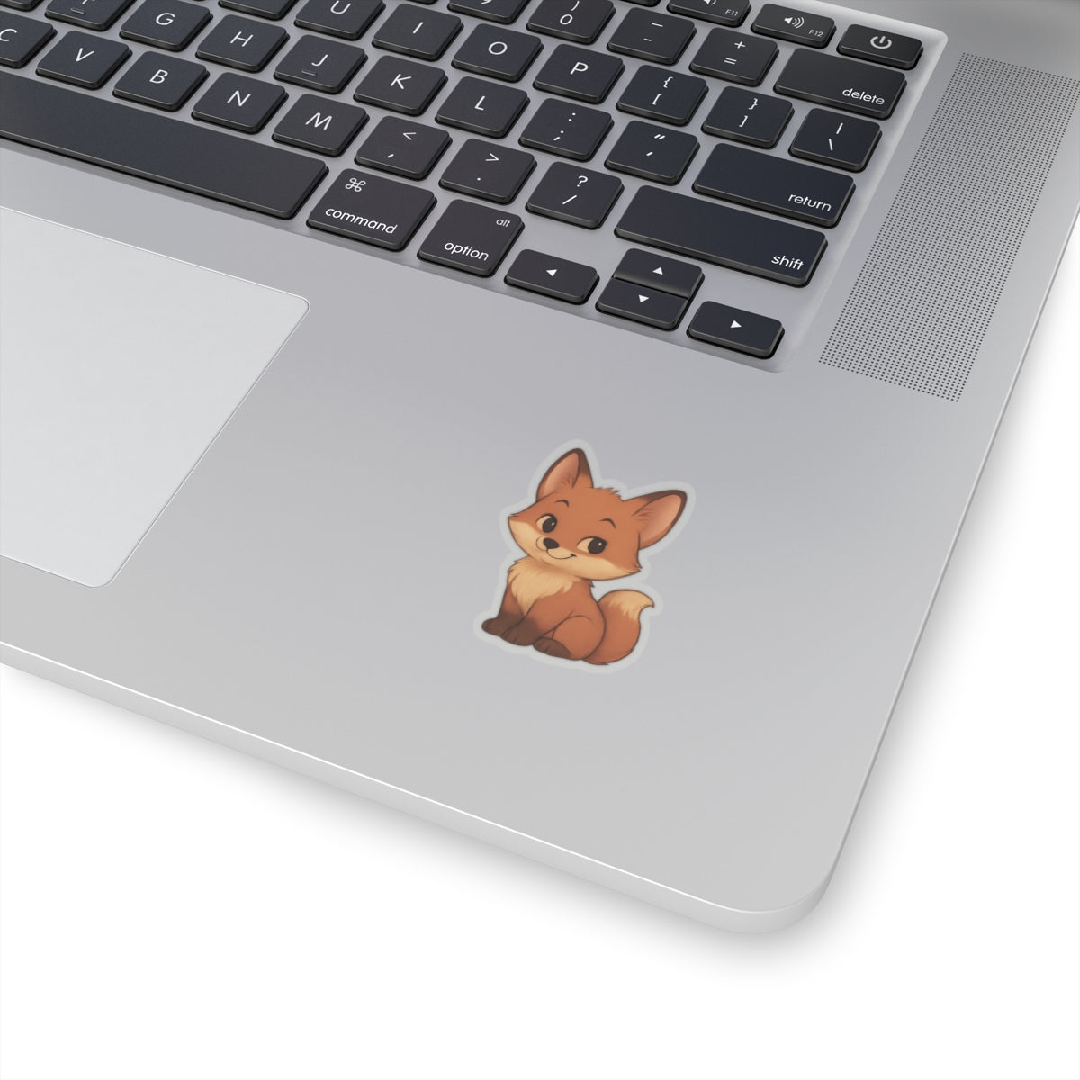 Fox Sticker – "Sweet Fox" Kiss-Cut Vinyl for Laptops & Crafts