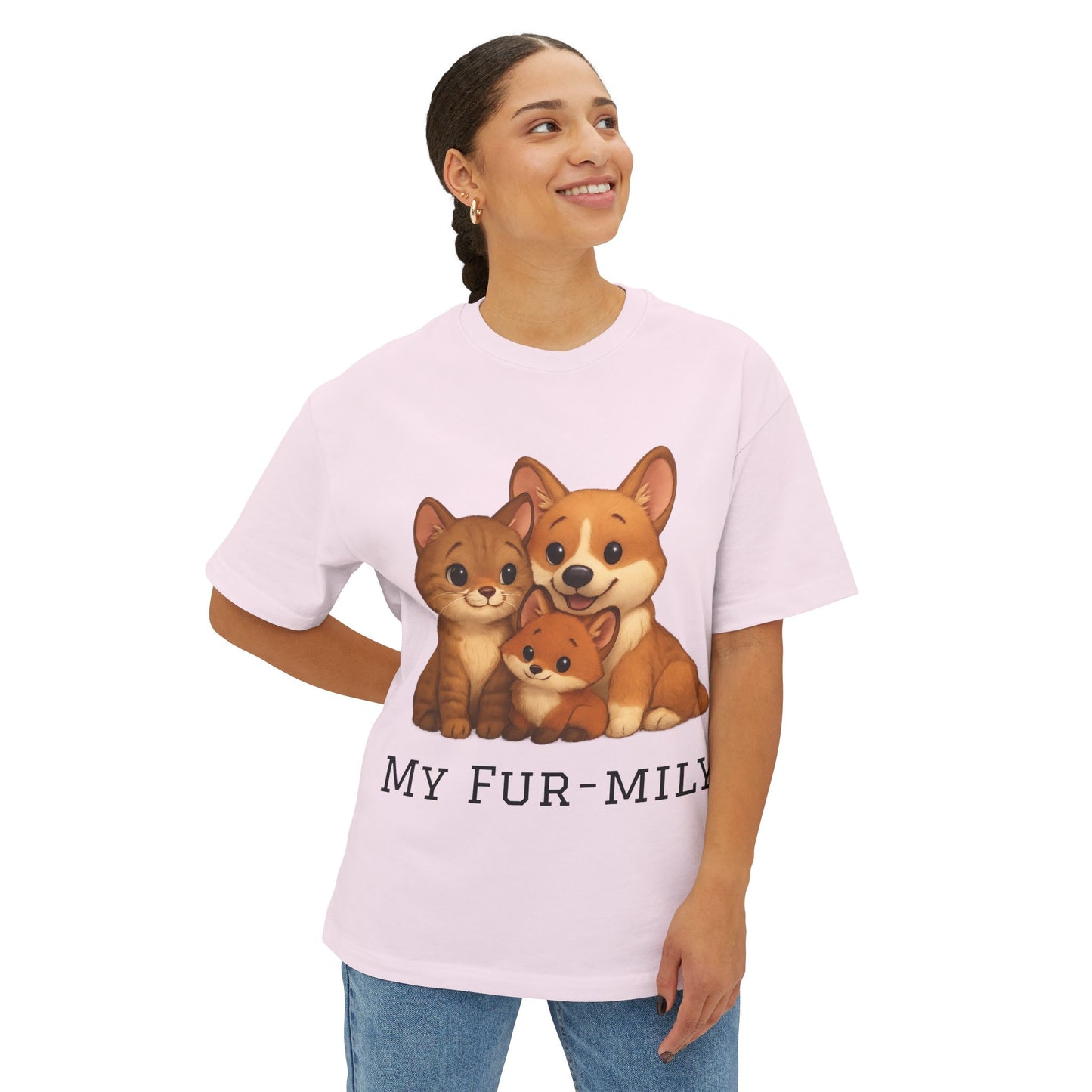 Unisex Oversized Boxy Tee