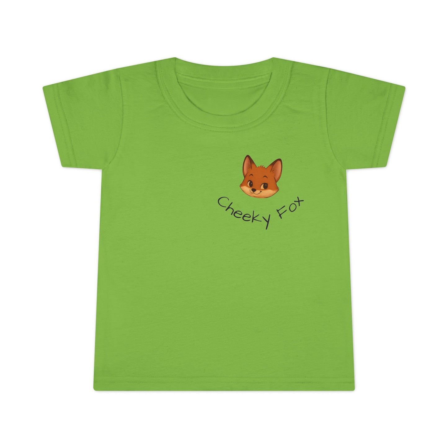 Toddler Fox T-Shirt – "Cheeky Fox" Cute Kids Tee for Everyday Wear