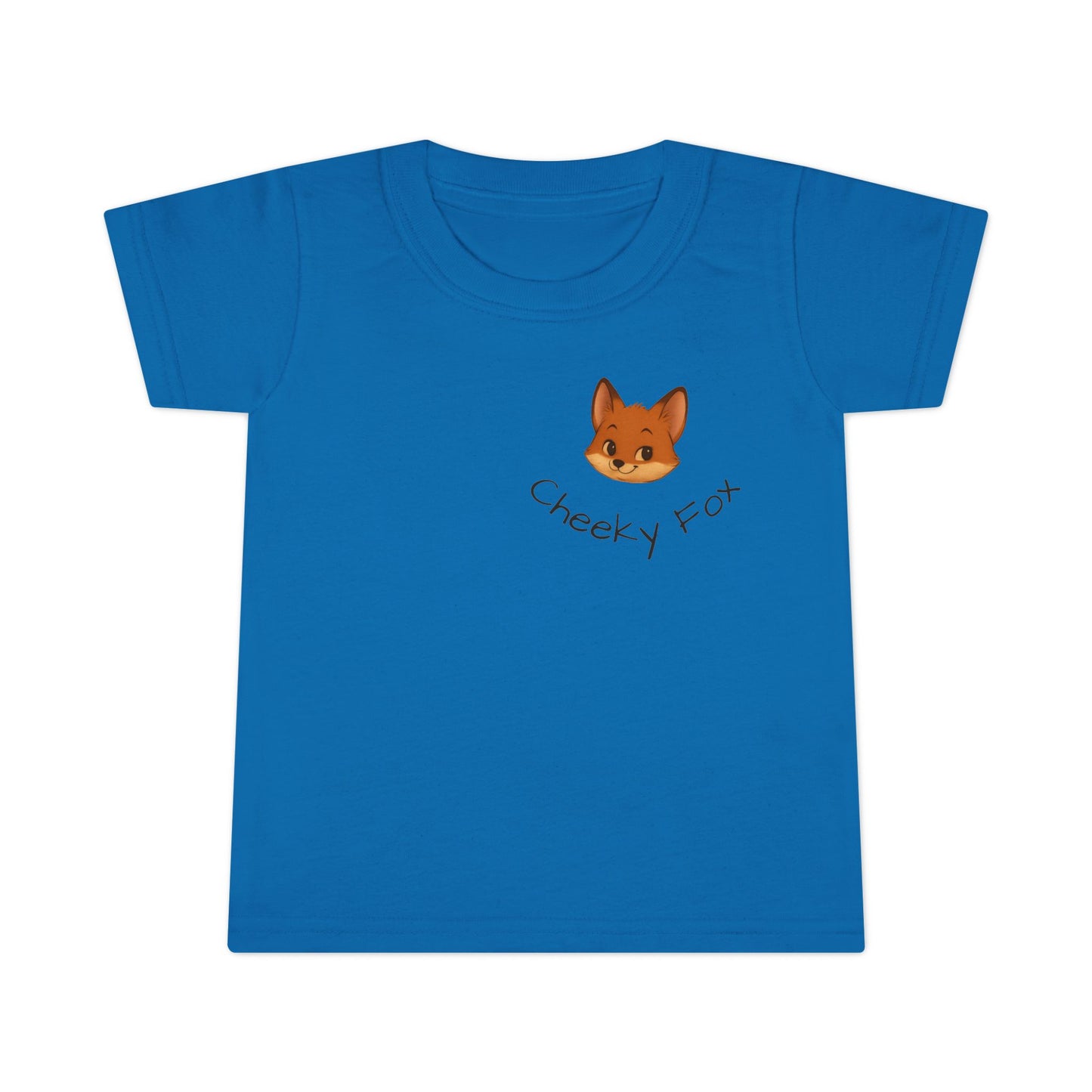 Toddler Fox T-Shirt – "Cheeky Fox" Cute Kids Tee for Everyday Wear