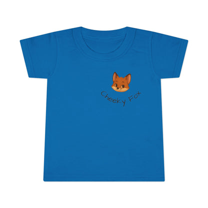 Toddler Fox T-Shirt – "Cheeky Fox" Cute Kids Tee for Everyday Wear