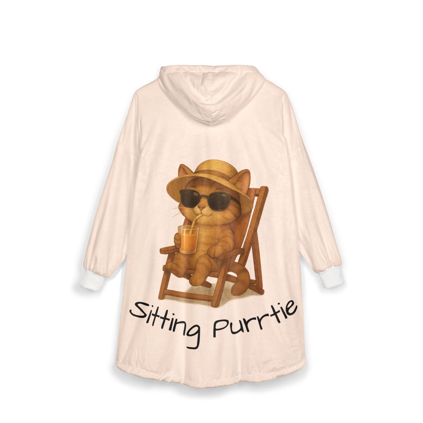 Cat Hooded Blanket – Sitting Purrty Cozy Wear