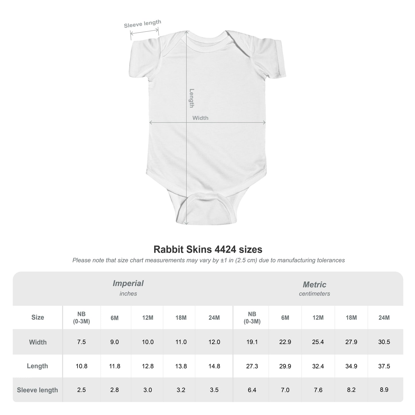 Baby Bodysuit – One Cheeky Fox