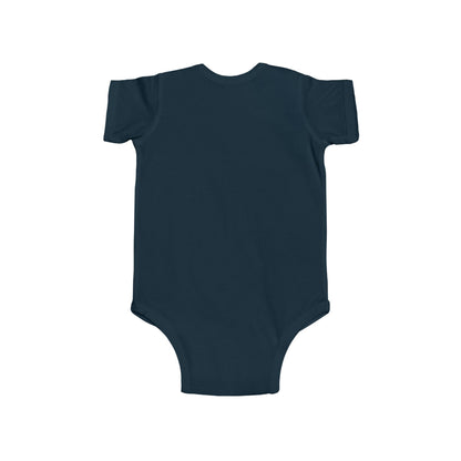 Baby Bodysuit – Daddy Dog & Baby Fox Family Design