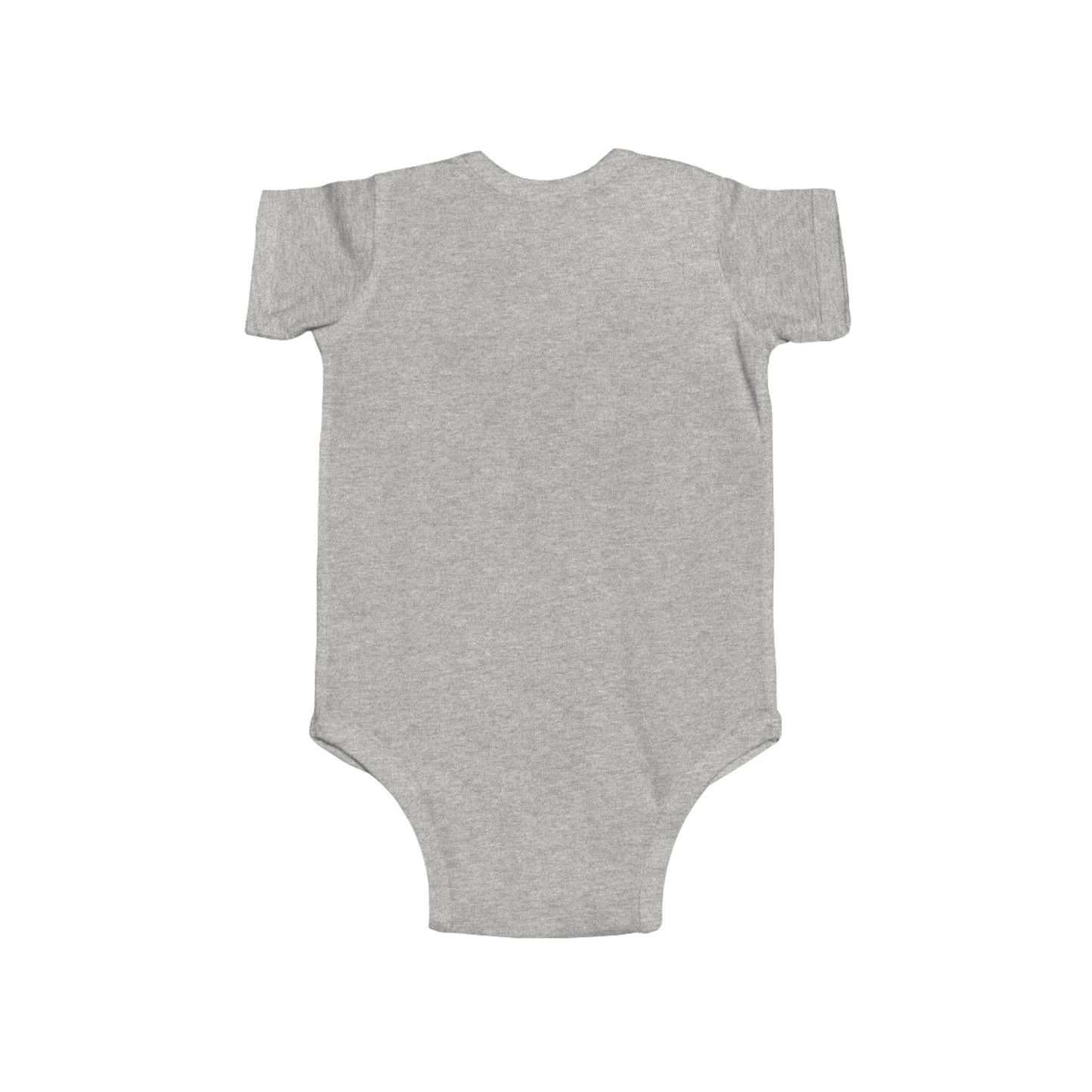 Baby Bodysuit – Daddy Dog & Baby Fox Family Design