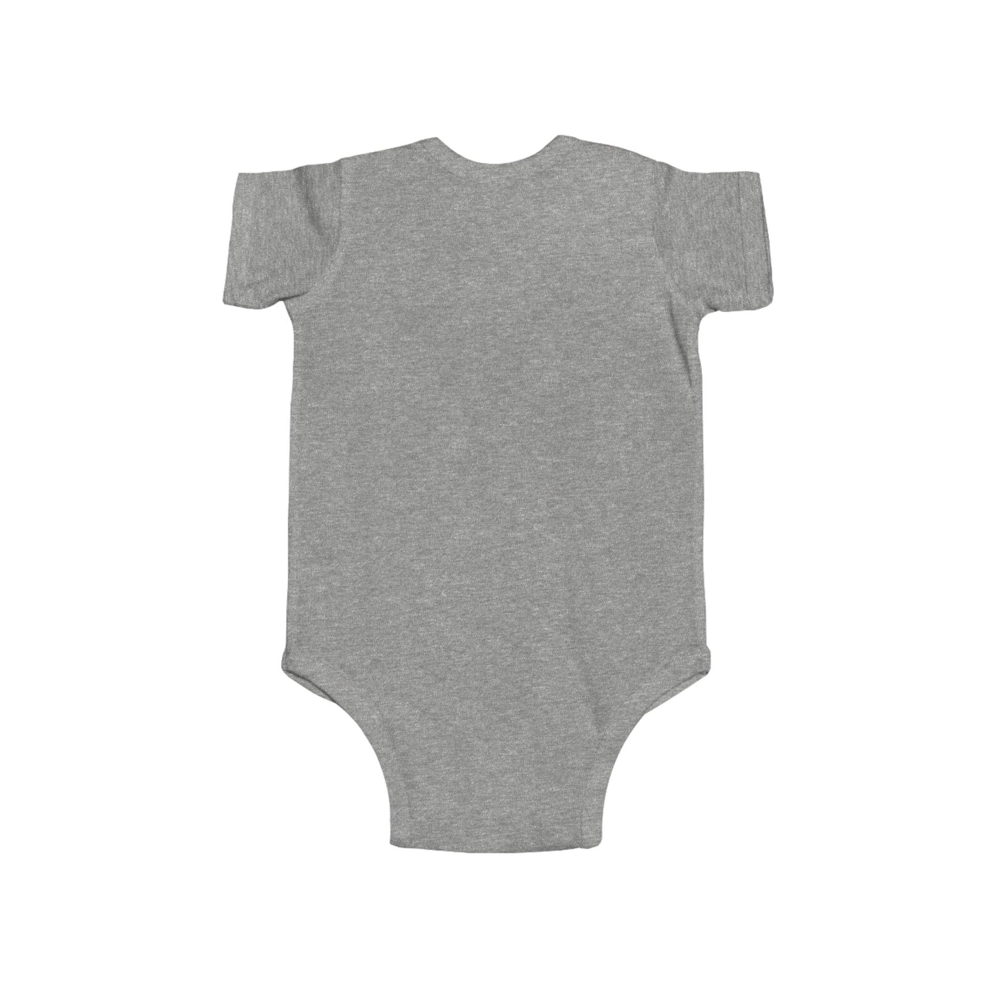 Baby Bodysuit – Daddy Dog & Baby Fox Family Design