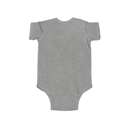 Baby Bodysuit – Daddy Dog & Baby Fox Family Design