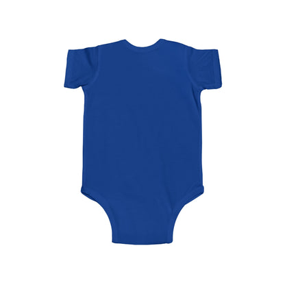 Baby Bodysuit – Daddy Dog & Baby Fox Family Design