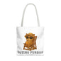 "Sitting Purrtie" Cat Tote – Cute & Eco-Friendly Bag