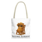 "Sitting Purrtie" Cat Tote – Cute & Eco-Friendly Bag