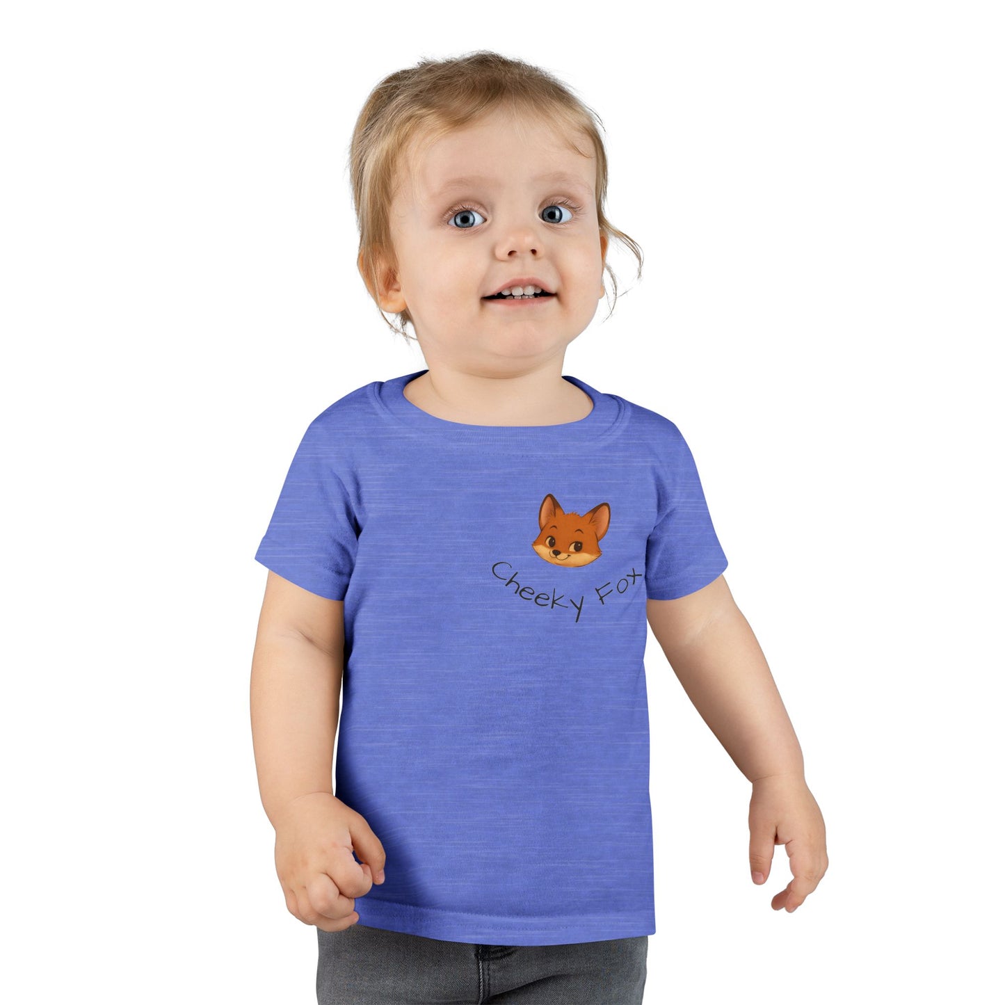 Toddler Fox T-Shirt – "Cheeky Fox" Cute Kids Tee for Everyday Wear