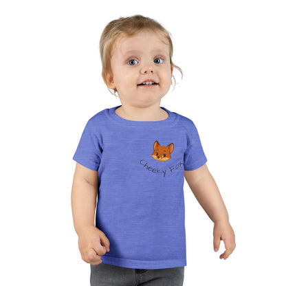 Toddler Fox T-Shirt – "Cheeky Fox" Cute Kids Tee for Everyday Wear