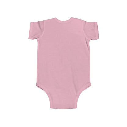 Baby Bodysuit – Daddy Dog & Baby Fox Family Design
