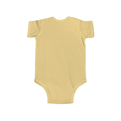 Baby Bodysuit – Daddy Dog & Baby Fox Family Design
