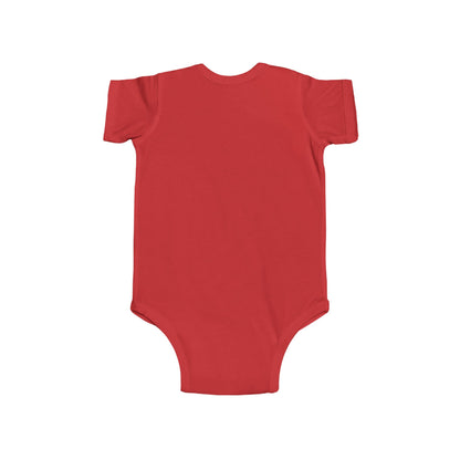 Baby Bodysuit – Daddy Dog & Baby Fox Family Design