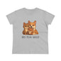 Pet Lover T-Shirt – "My Fur-mily" Cat & Dog Graphic Tee