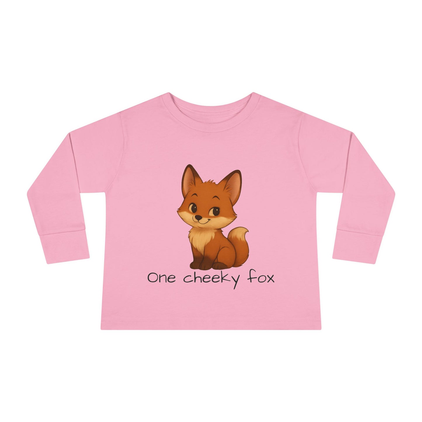 Toddler Long Sleeve Tee – Cheeky Fox Design