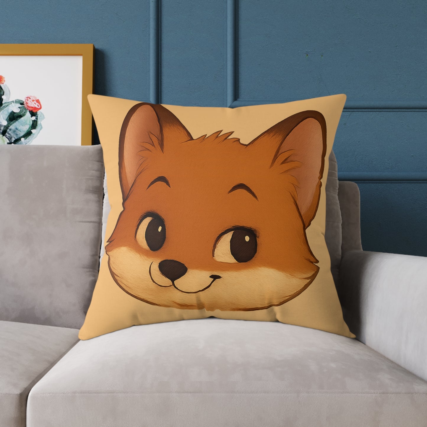 Custom Cozy Fur-mily Blacket Pillow