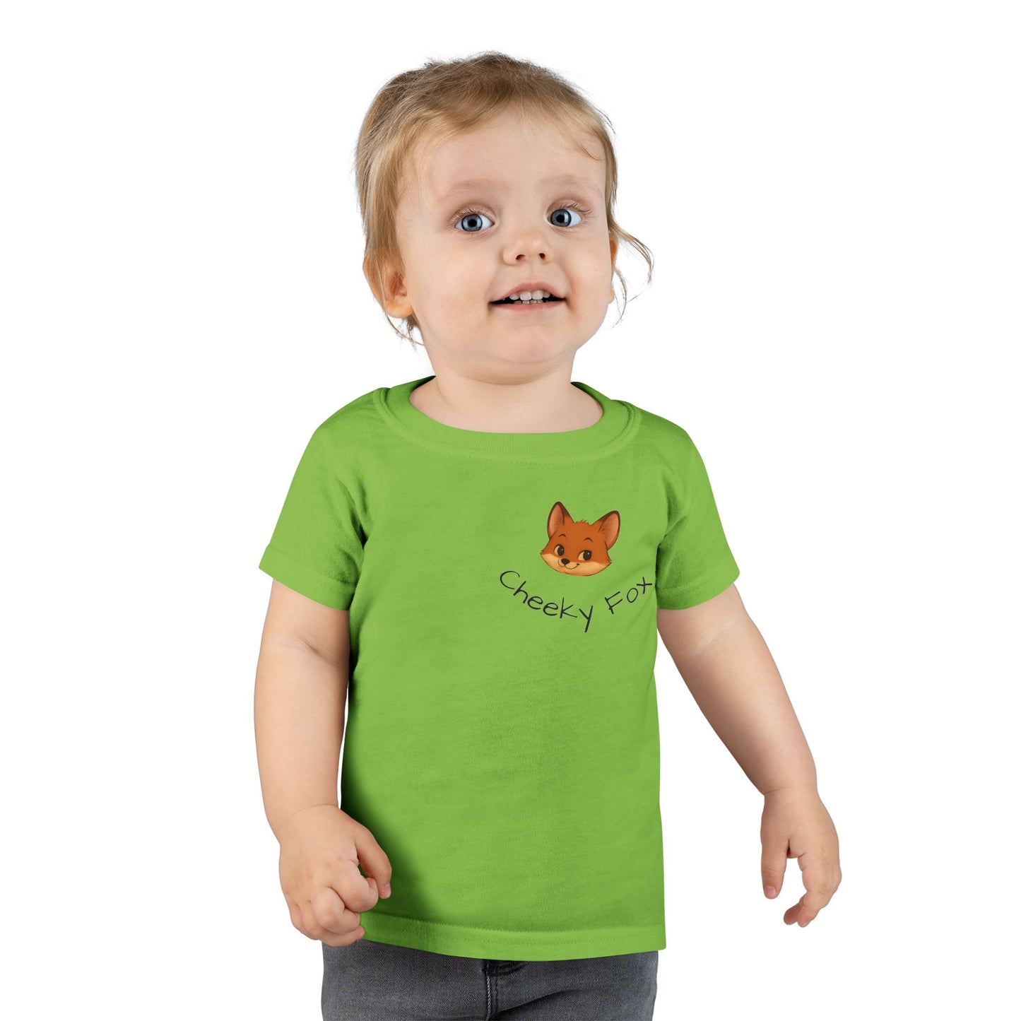 Toddler Fox T-Shirt – "Cheeky Fox" Cute Kids Tee for Everyday Wear