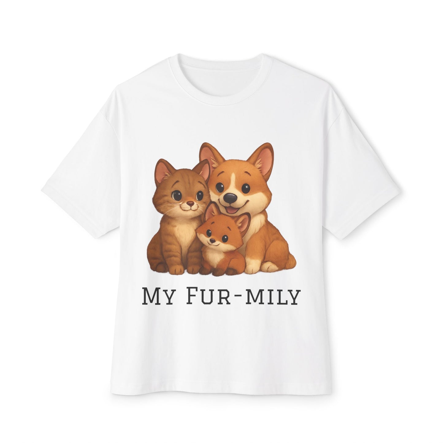 Unisex Oversized Boxy Tee