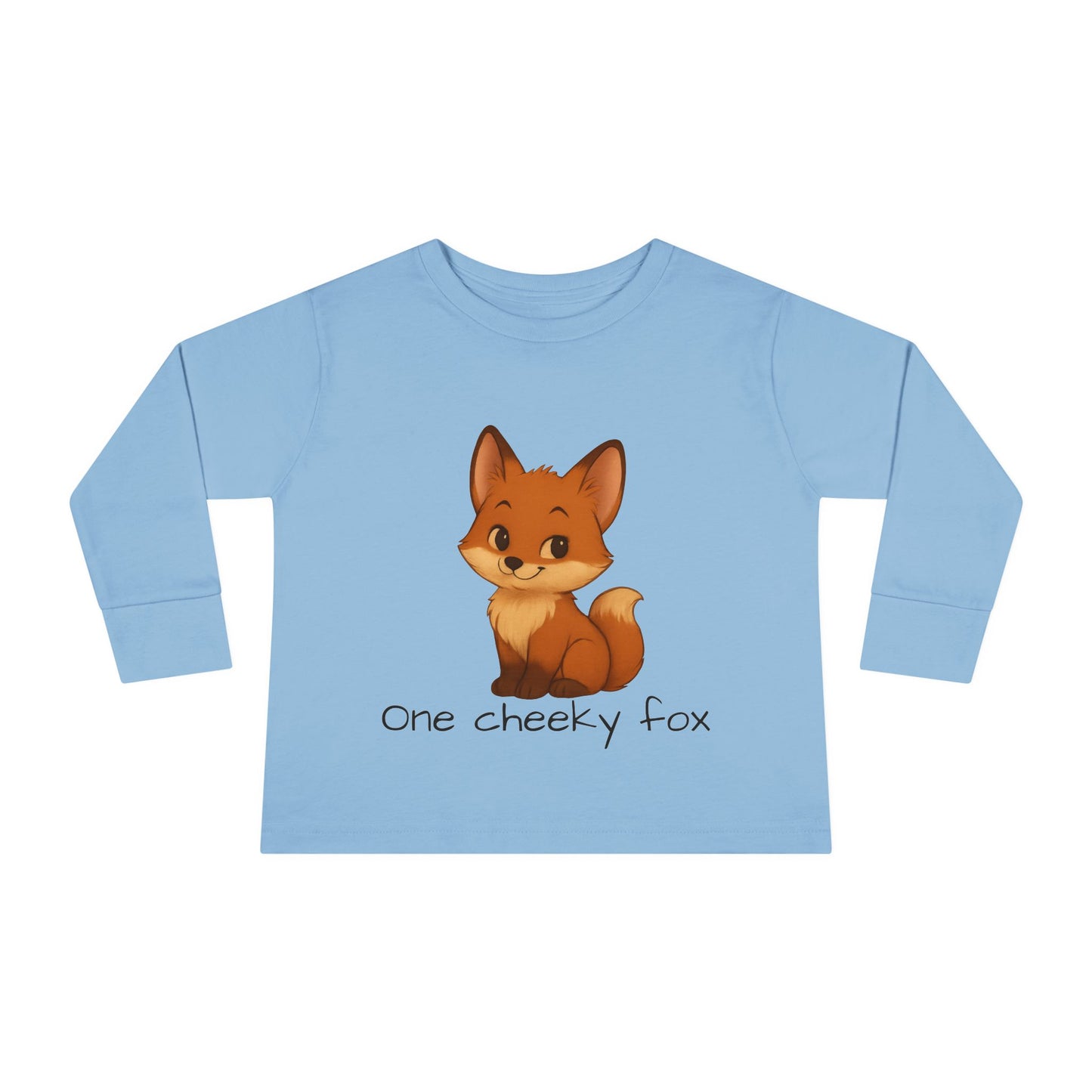 Toddler Long Sleeve Tee – Cheeky Fox Design