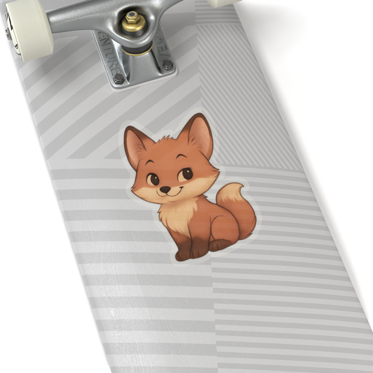 Fox Sticker – "Sweet Fox" Kiss-Cut Vinyl for Laptops & Crafts