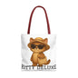 Cat Tote Bag – "Kitty Deluxe" Eco-Friendly Shopping & Beach Bag